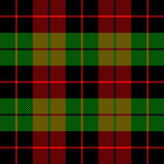 Christmas new year Tartan. Pattern Scottish cage