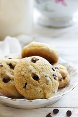 Homemade Chocolate chip cookies /Xmas holiday concept