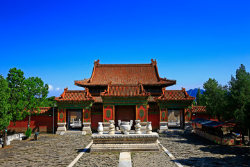 Fototapeta premium Chinese traditional style of architecture
