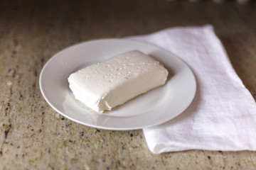 Fototapeta na wymiar cream cheese