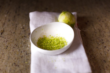 Lime rind