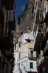 Fototapeta na wymiar Detail of the Amalfi lanes