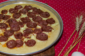 pizza de calabresa