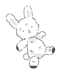 うさぎのぬいぐるみ