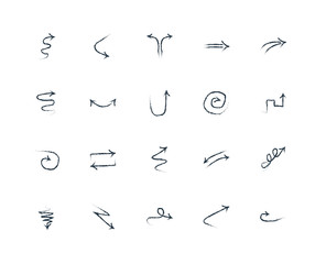 Set Of 20 Universal Editable Icons. Includes Elements Such As Sk