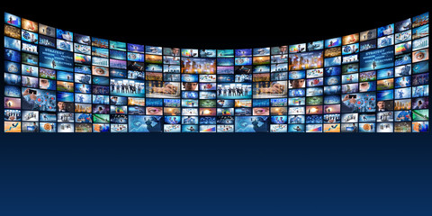 Collage of various business concepts