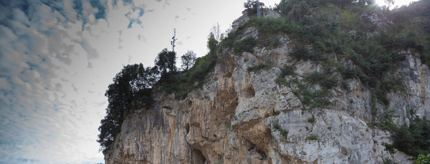 Mountains around Amalfi
