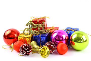 Merry Christmas gift and toy