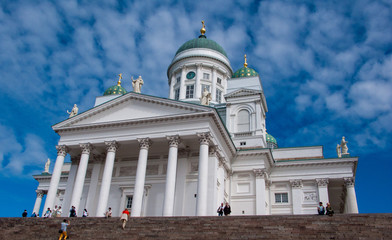 Fototapeta na wymiar Helsinki Cathedral in Helsinki, Finland