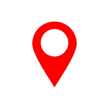 Maps pin. Location pin. Pin icon vector. Location map icon. Stock Vector