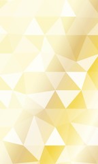 Fototapeta premium Vertical banner of polygonal elements. gradient triangles. Vector illustration. For design, presentations