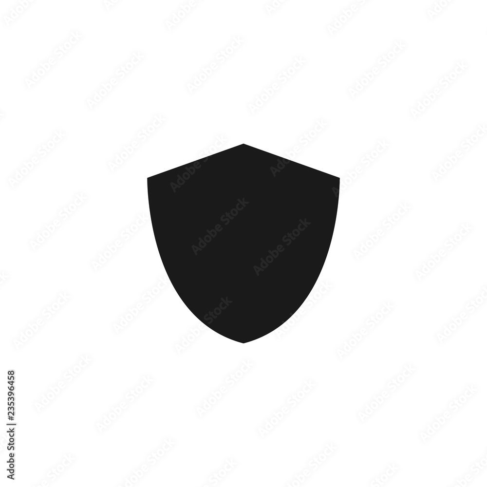 Poster shield vector icon. protection icon vector. security vector icon