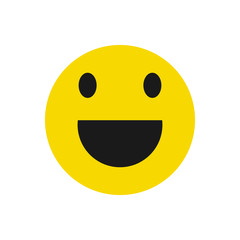 Smile icon. Happy face symbol.Smile icon for your web design.