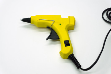 Hot glue gun tool white work appliance,