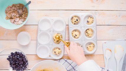 Blueberry muffins