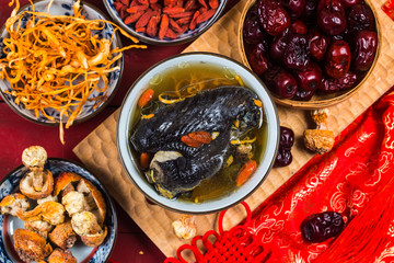 Nutrition and health of black-bone chicken soup