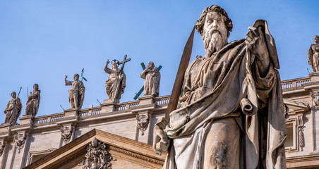 Obraz premium St. Peter's Basilica at the Vatican