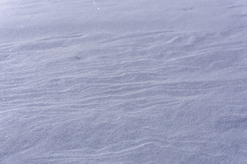 Snow dunes during sunset interesting right global .