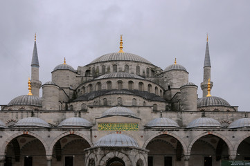 Fototapeta na wymiar Part of Blue Mosque