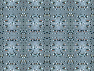 Water drops on glass