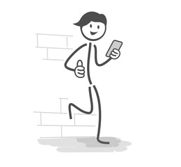 bon plan r&eacute;seaux sociaux sms t&eacute;l&eacute;phone dessin