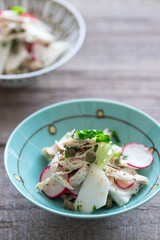 鶏ささみの和風マリネ