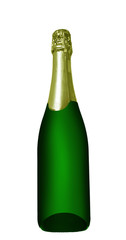 bottle of champagne