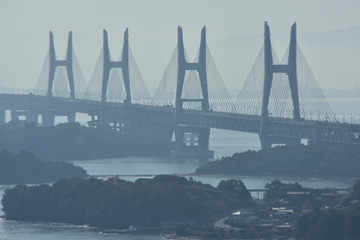 Obraz premium 日本が誇る瀬戸大橋