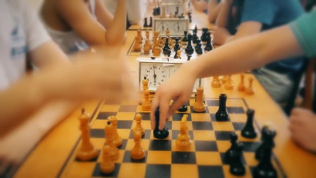 blitz tournament at the chess club