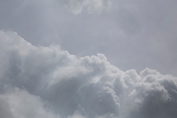 Fototapeta na wymiar Black storm clouds.