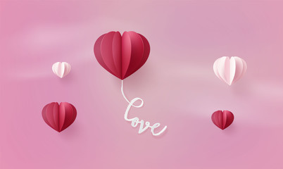 Fototapeta na wymiar illustration of love and valentine day