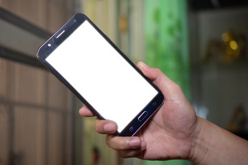 smart phone isolated