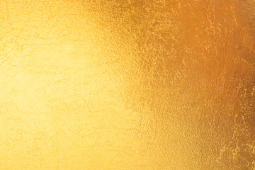 Gold background or textures and shadows, old walls and scratches.