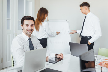 Fototapeta premium business meeting