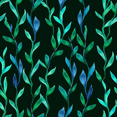 Simple seaweed pattern