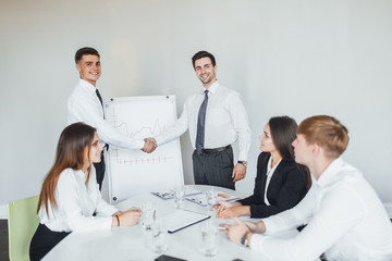 Fototapeta premium business meeting