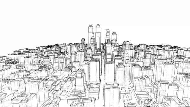 Rotate City turntable video