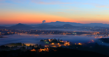City night light - Dalat, Vietnam