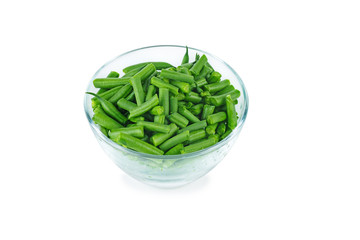 Green wax snap beans