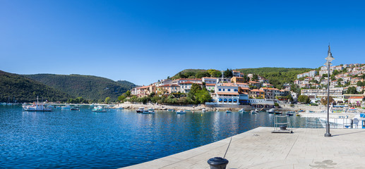 Hafen von Rabac, Kroatien