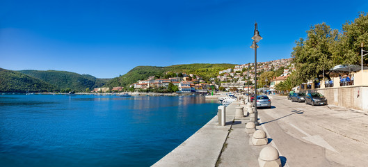 Hafen von Rabac, Kroatien