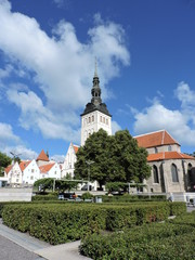 View of old town in Tallinn
