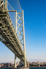 明石海峡大橋の景観
