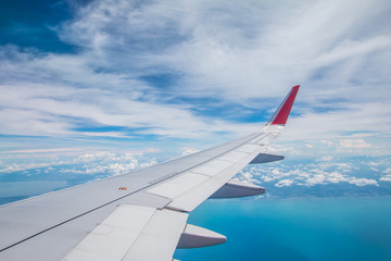 plane and sky