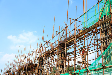 The construction site