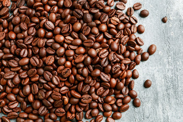 Obraz premium Coffee beans background.