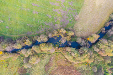 river seen from above