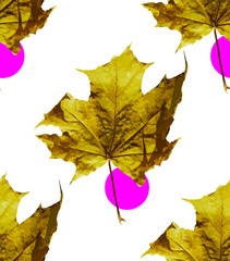 Seamless pattern of leaves, foliage natural branches, green leaves, herbs, tropical plant hand drawn watercolor fresh beauty rustic eco friendly background on white