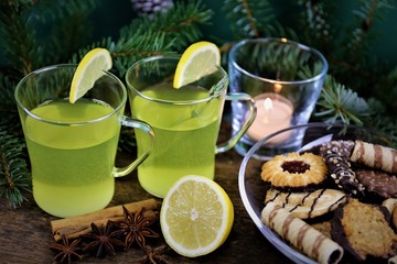 An Image of a winter, snow, drink