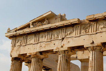 Column detail, Athens, Greece